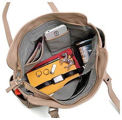 Hudson & James Designer Genuine Leather Women Ladies Travel Satchel Everyday Crossover Cross body Work iPad Shoulder Handbag Bag