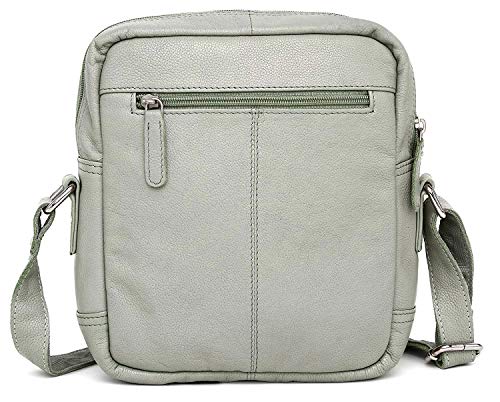 Hudson & James Designer Genuine Leather Women Ladies Travel Satchel Everyday Crossover Cross body Work iPad Shoulder Handbag Bag