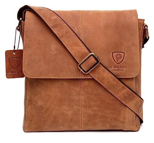 Vintage Wilson Wilson Leather Mens Messenger Bag Wilson London100