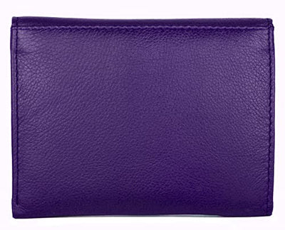 J. Wilson London Ladies RFID Safe Designer Leather Purse Card Women Wallet Zip Pocket Boxed